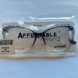 Affordable Designs Gray Gradient Glasses